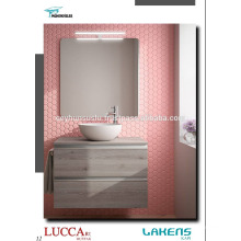 Cheap Price Luxury View with Invisible Aluminum Handle Vanity do banheiro